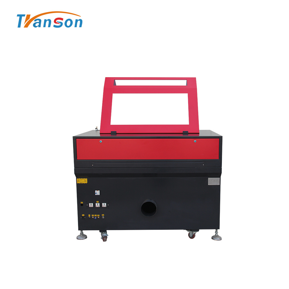 130-150w Cnc co2 6090 laser engraving cutting machine for wood leather jewelry plastic shoes stamp laser engraved