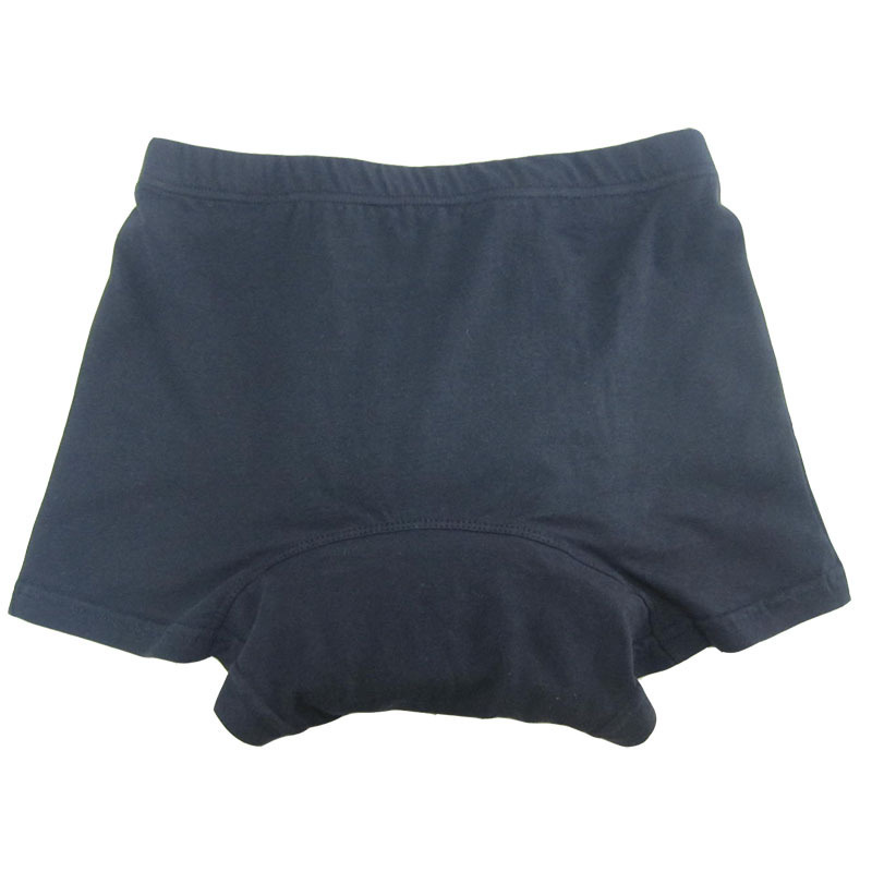 Washable Urinary Incontinence Cotton Boxer Brief Underwear with Front Absorbent