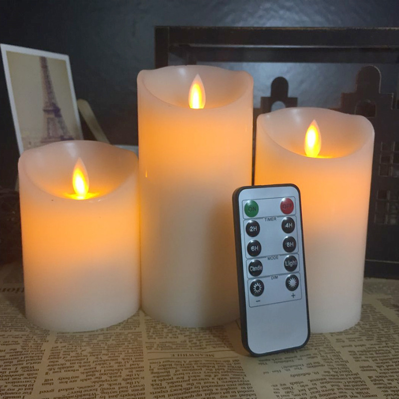 Battery candles led flameless candle led light new design led taper candlel