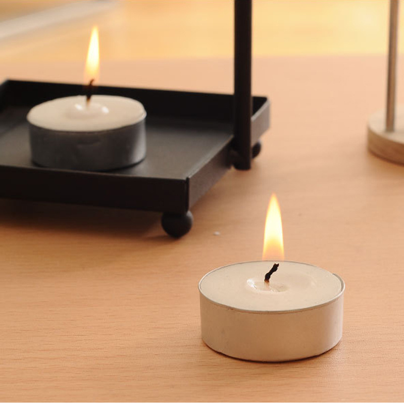 Wholesale 4h 8h tea light decorative candles long burn mini tealight candles private label colour tealight candles