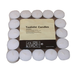 Wholesale 4h 8h tea light decorative candles long burn mini tealight candles private label colour tealight candles