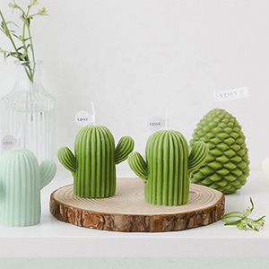 Cactus Candles High Quality Various Style Home Fragrance Accessories Cute Cactus Design Candles