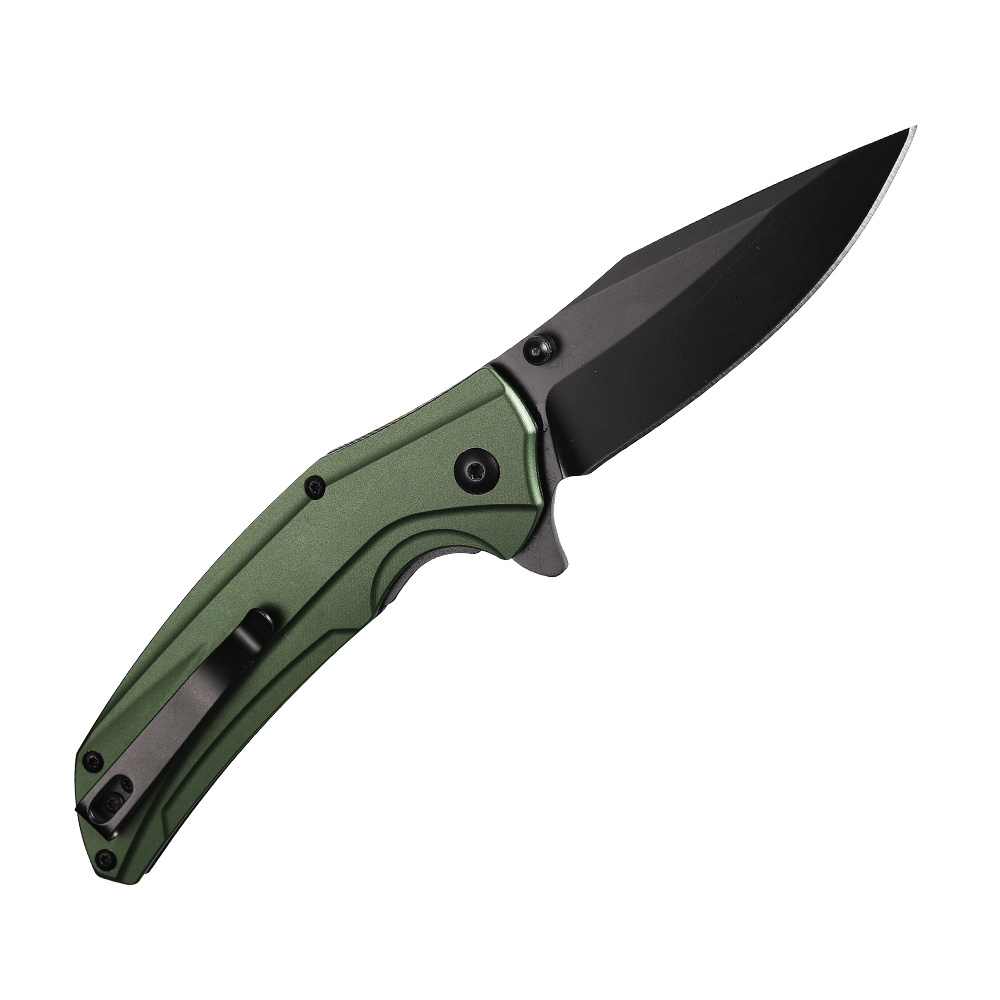 New arrival hot knife black coated 420 stainless steel pocket knife