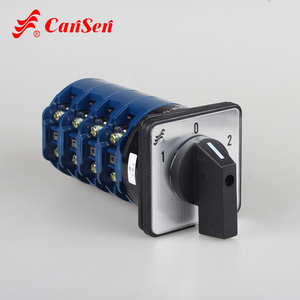 Cansen LW26-125 1-0-2 Electrical universal custom position rotary switch control switch motor