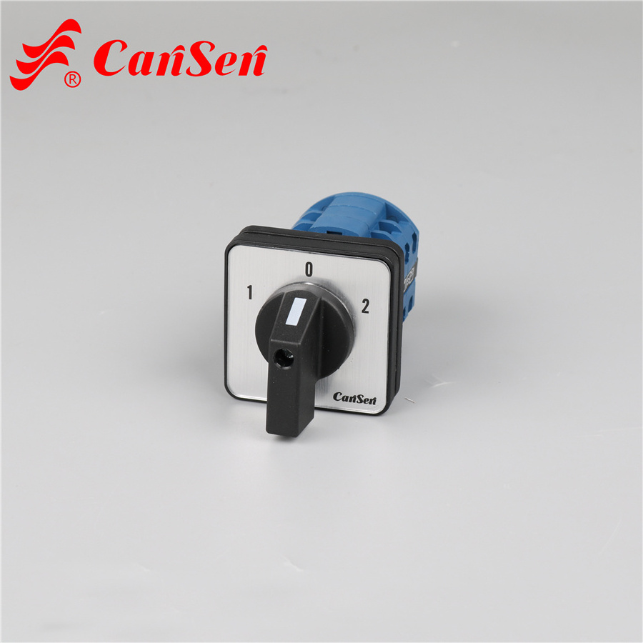 LW26-20 1-0-2 3P 1-0-2 control the electric motor change the speed Rotary changeover switch