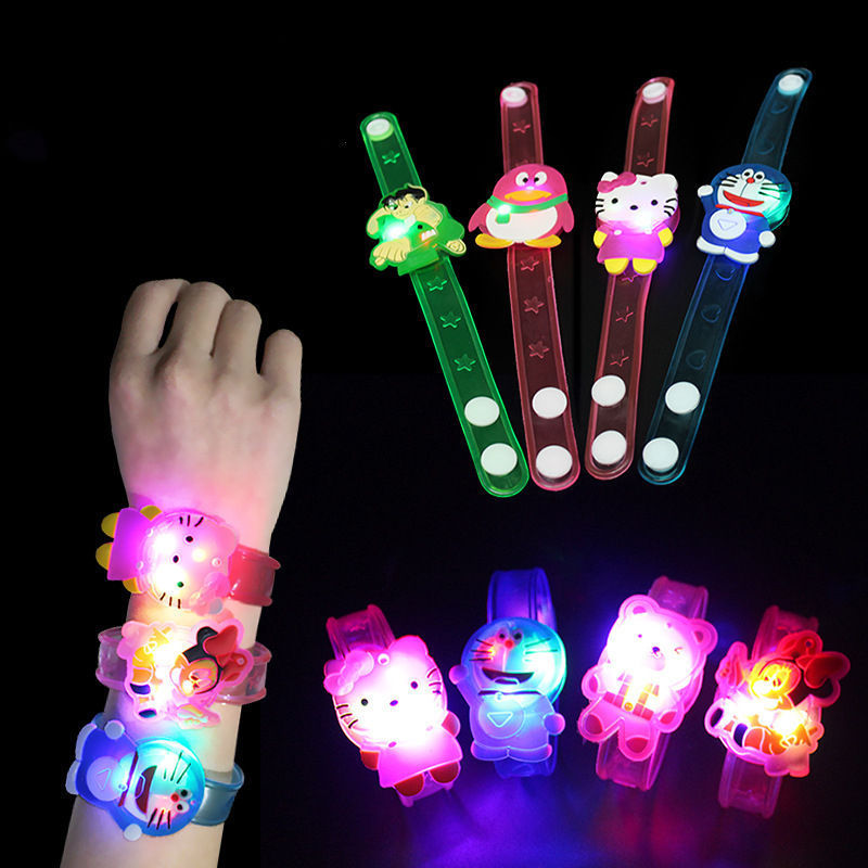 Wholesale Led Cheap Kids Bracelet Toy Light up Children Wrist Band Watch Flashing Led Children Party Gift