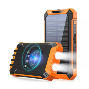 High Capacity Charger 20000mAh Waterproof Solar Power Bank Mobile Powerbank solar energy power banks for mobile phone