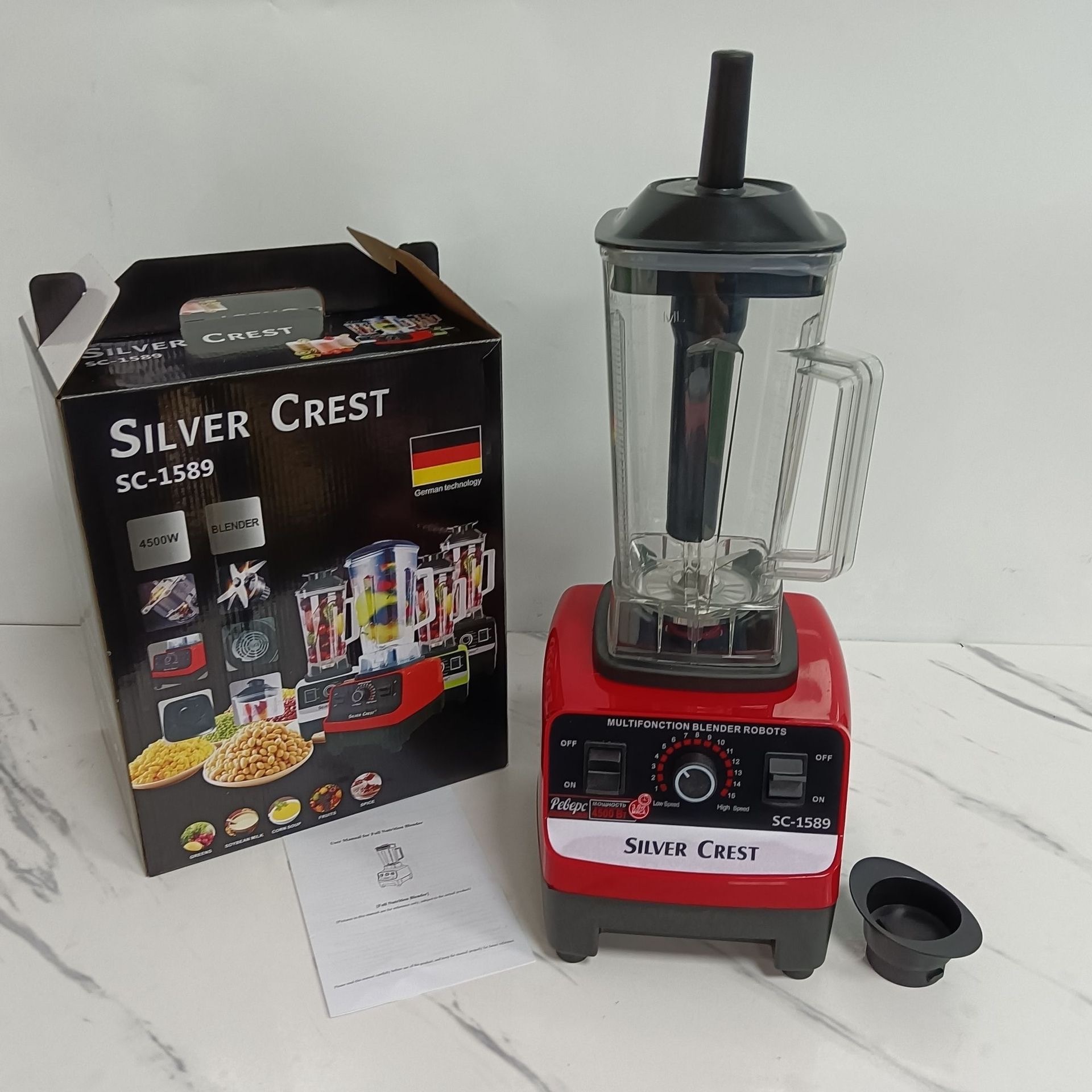 3000w Industrial Stainless Steel Juicer, Food Processor Silver crest Stick Blender And Mixer With Bottle