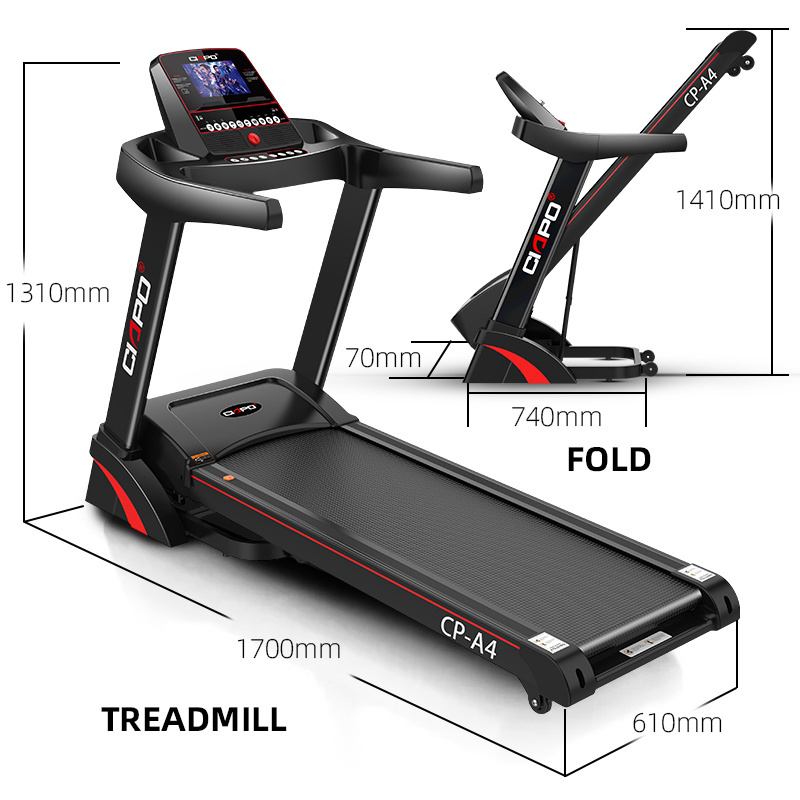 2023 home use folding electric treadmill  Fitness Equipment Running Walking Machine folding Trotadora