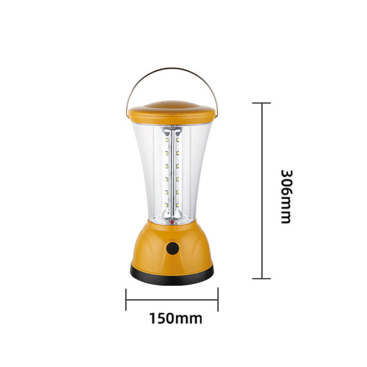 24 pcs LED light portable solar panel camping lantern