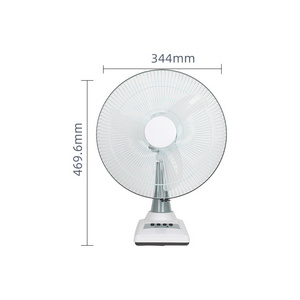 CHANGRONG 2 in 1 AC/DC ceiling fan 16 Inch portable electric and solar fan with usb and light