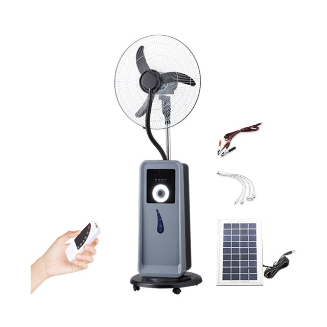 18 inch new electric mist fan water spray portable mist air cooler outdoor mist fan