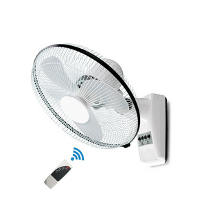 China Oscillating Remote Control electric Wall Mount Fan Adjustable Tilt Quiet Operation  led ceiling fan with light