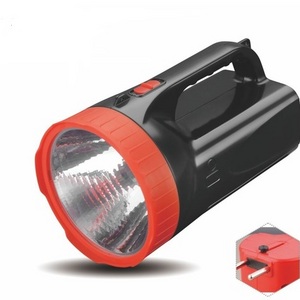 Rechargeable solar led flashlight energy-saving portable torch