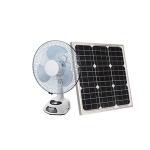 table fan 12 inch mini ac dc 12 volt solar fan table electric fan with solar panel