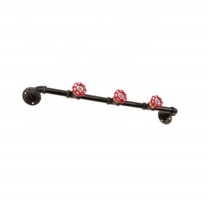 Industrial Vintage Coat Racks Robe Hooks Pipe Interior Bathroom Accessories Decorative Wall Hooks Metal Hat Coat Hanger