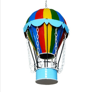 Bespoke Tin Hot Air Balloon Decorative Ornaments For Restaurant Or Mall Decoration Home