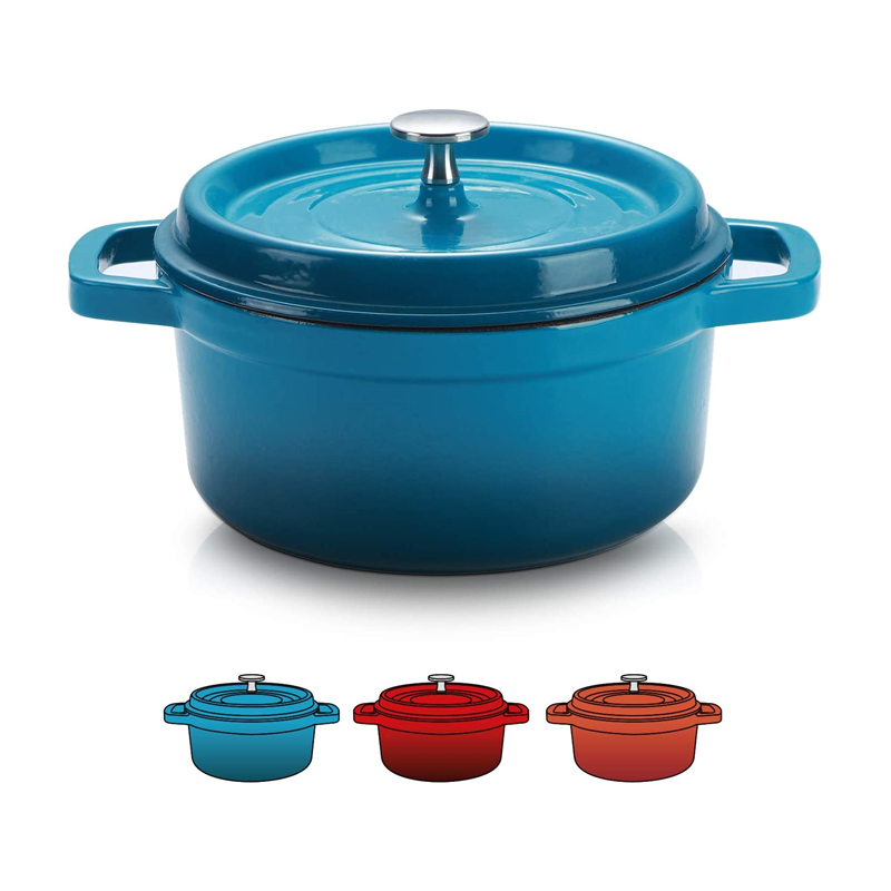 hot sale casserole thermoware casserole cast iron cooking pot