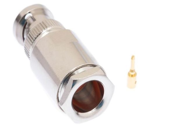 Clearance price antenna connector BNC male clamp used for RG213 RG8 RG142 cable RF coaxial connector