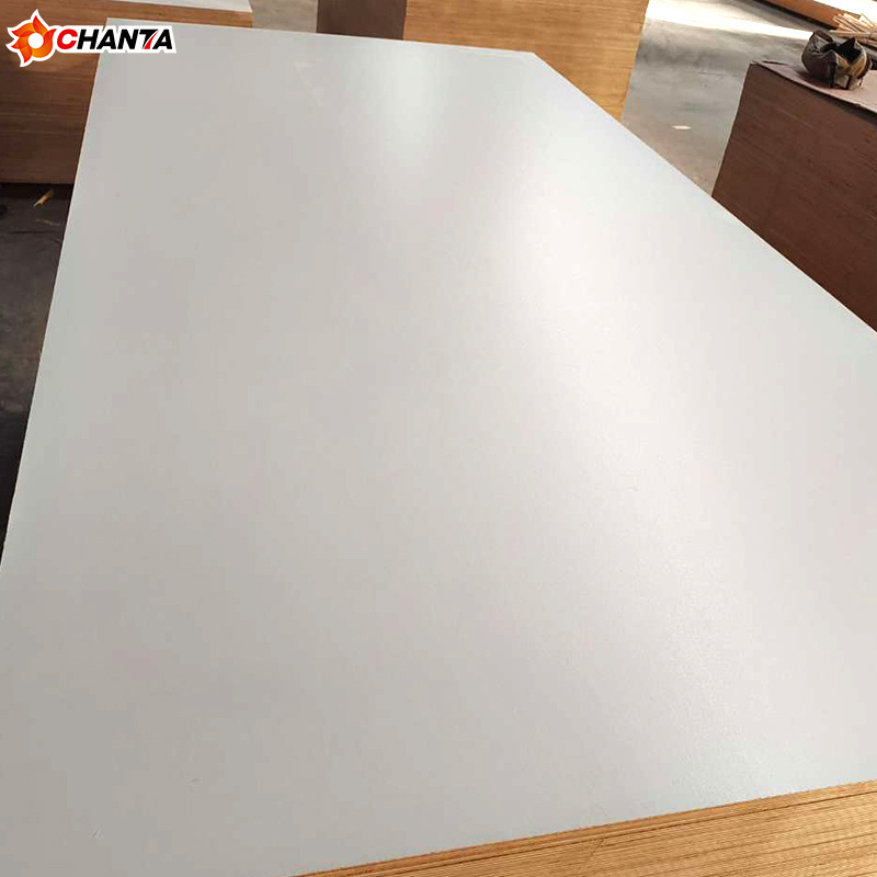 1220mm*2440mm 18 Mm White Color Melamine Laminated Plywood Sheet