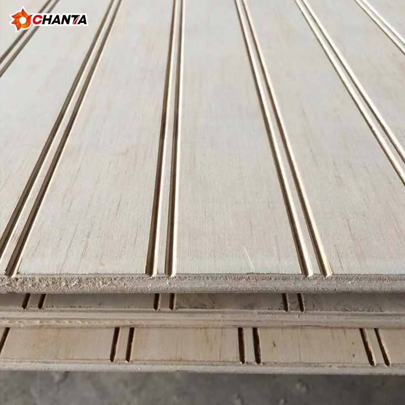 low price 4'x8' 15mm Tongue and Grooved Pine Plywood for Ceiling and Decoration