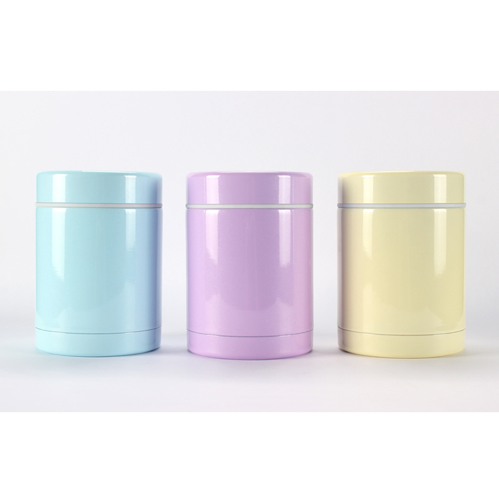 Wholesale 300ML Portable Insulation Food Vacuum Flask Double Wall Lunch Pot Water Bottle Braised Beaker 304 Stainless Steel PS