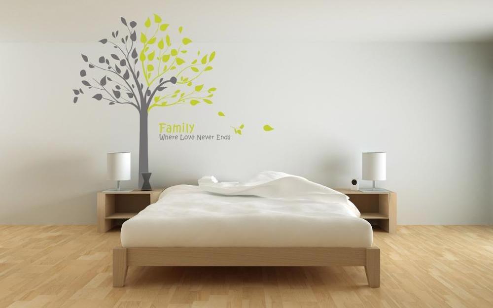 Wholesale Custom Vinyl Photo Frame Tree Wall Decals Photo Frame Sticker