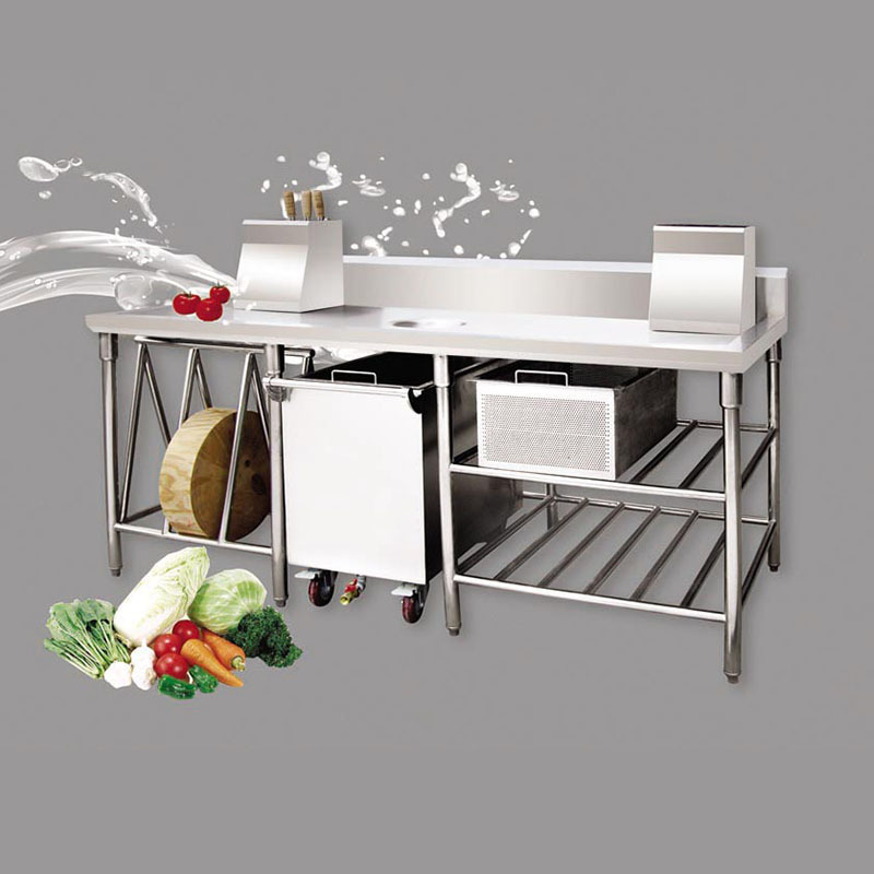 Double Door Freestanding Stainless steel Kitchen Chiller, upright stainless steel deep freezer