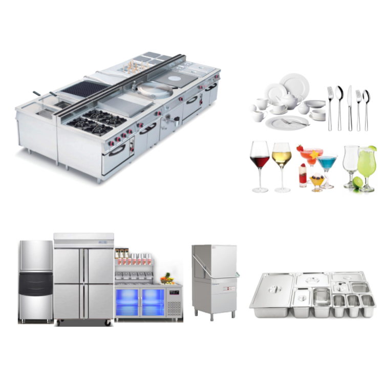 Hotel restaurant equipment counter blast freezer chiller machine for fish and chicken