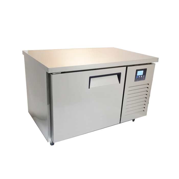 Hotel restaurant equipment counter blast freezer chiller machine for fish and chicken