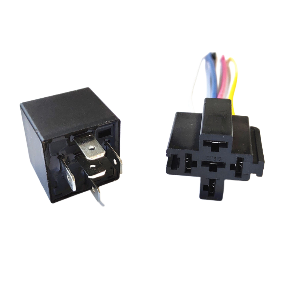 12V/24V  Automotive Relays Fixed Back 5-pin Conversion 40A /80A/100A AC automotive car relay