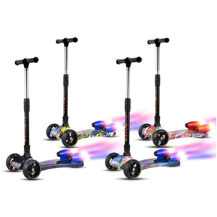 Brand New Kids Boys Girls Kickboard 3 Wheels Fun Exercise Toys Scooter Children Kick Scooter City Roller Skateboard