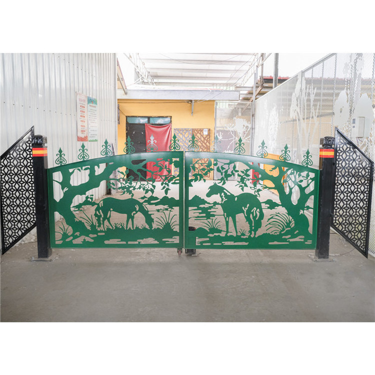 decorating wrought iron fence outdoor fence decoration