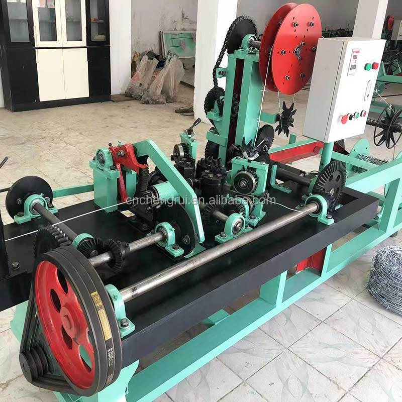 Factory direct supply positive negative twist south africa barbed wire machine for sale