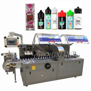 Automatic hot melt glue cartoning machine for bottle