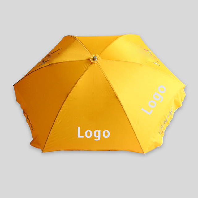 Custom Design Foldable Sun Umbrella Outdoor Umbrella  Promotional Beach Umbrella