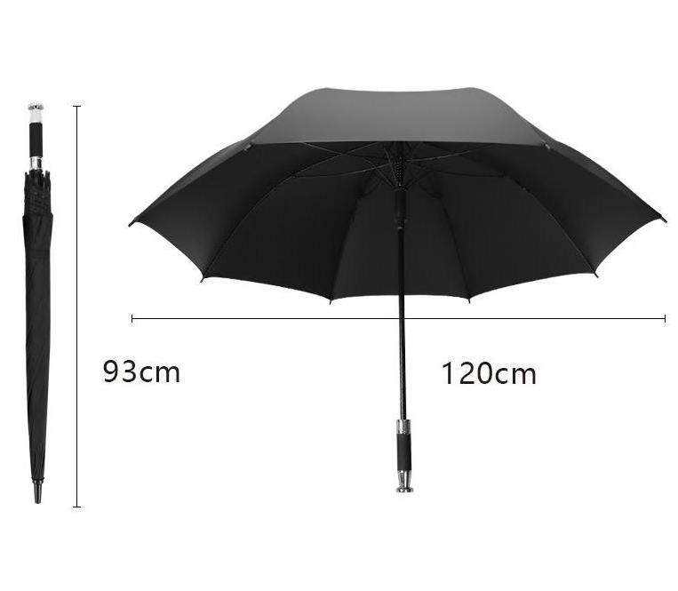 Business Promotional Automatic Car Umbrella Custom Golf Umbrella With Logo For Rolls Royce Car