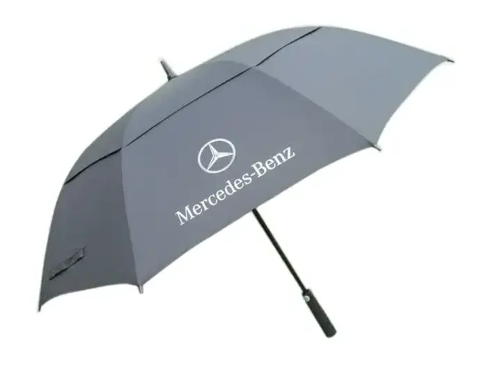 Windproof Large Vented Sun Umbrella Including Classic  UV Protection Version Double Canopy Rain Golf Umbrella