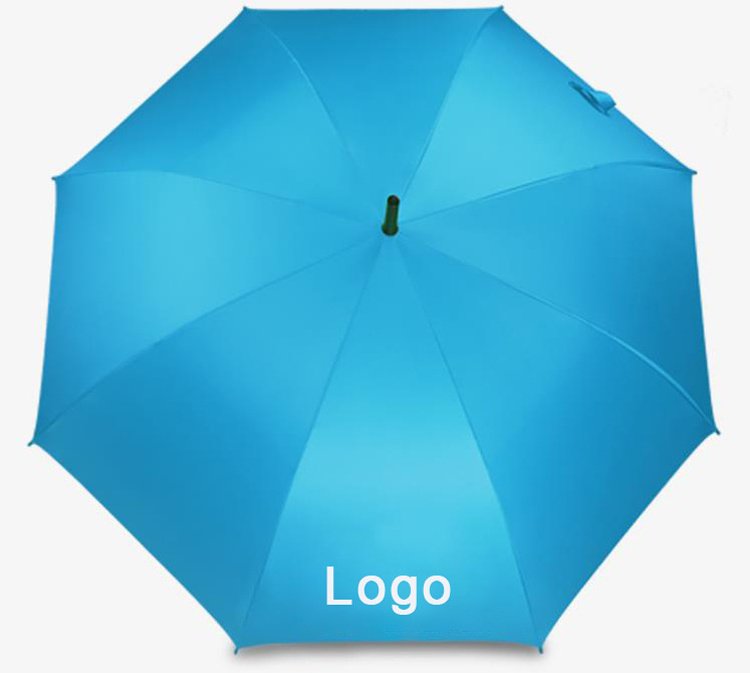 Semi-automatic Open Straight Umbrella With Logo 23