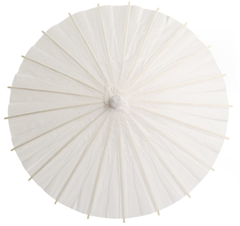 Wholesale Chinese Small Paper Umbrella For Wedding 60cm Wooden Frame Oil Paper Umbrella