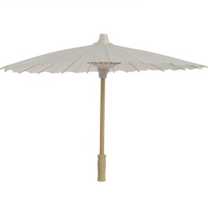 Wholesale Chinese Small Paper Umbrella For Wedding 60cm Wooden Frame Oil Paper Umbrella