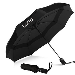 Best Quality Umbrellas Automatic Strong Compact Portable Travel Folding Windproof Umbrella For Wind and Rain