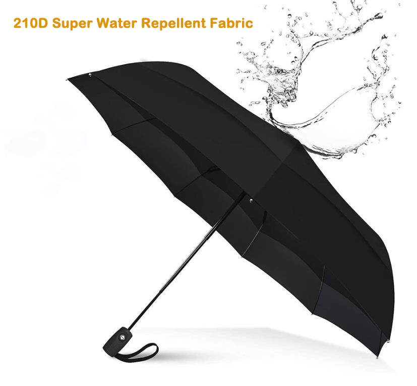 Best Quality Umbrellas Automatic Strong Compact Portable Travel Folding Windproof Umbrella For Wind and Rain