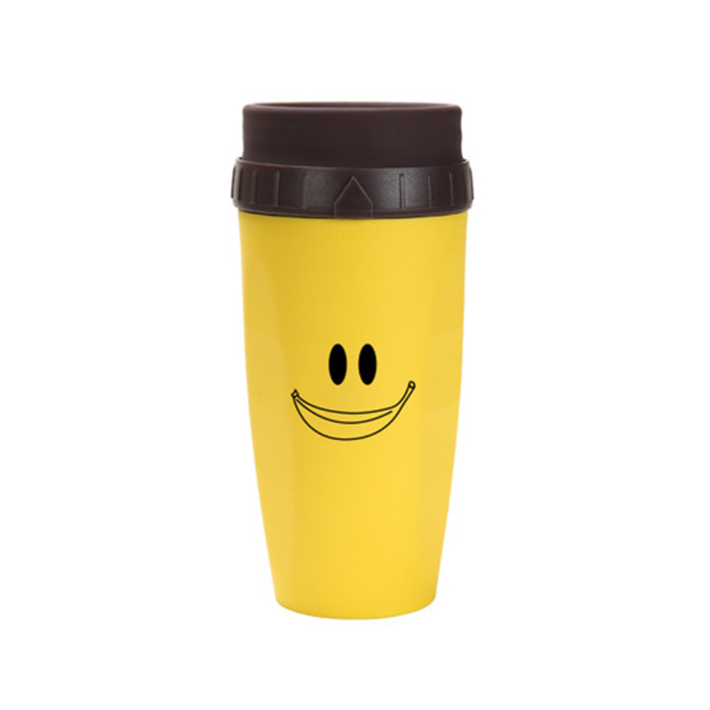 Twisted Straw Cup Outdoor Sport Portable Spin Rotating Cup Silicone Membrane Custom Design Durable Coffee Mug Cup