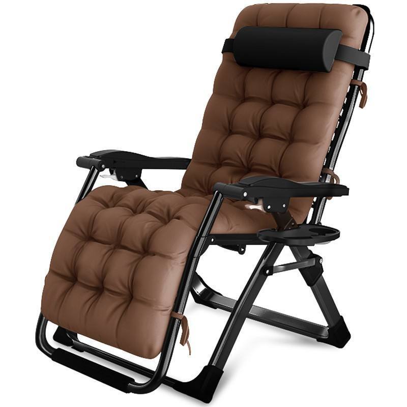 CHENPU Zero Gravity Lounge Chairs Recliner Outdoor Beach Patio Garden Folding Chair with head cushion