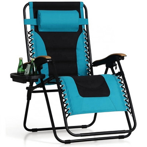 Popular Chaise Lounge Color Customized Portable Beach Sun Lounger Custom Design Zero Gravity Folding Chairs