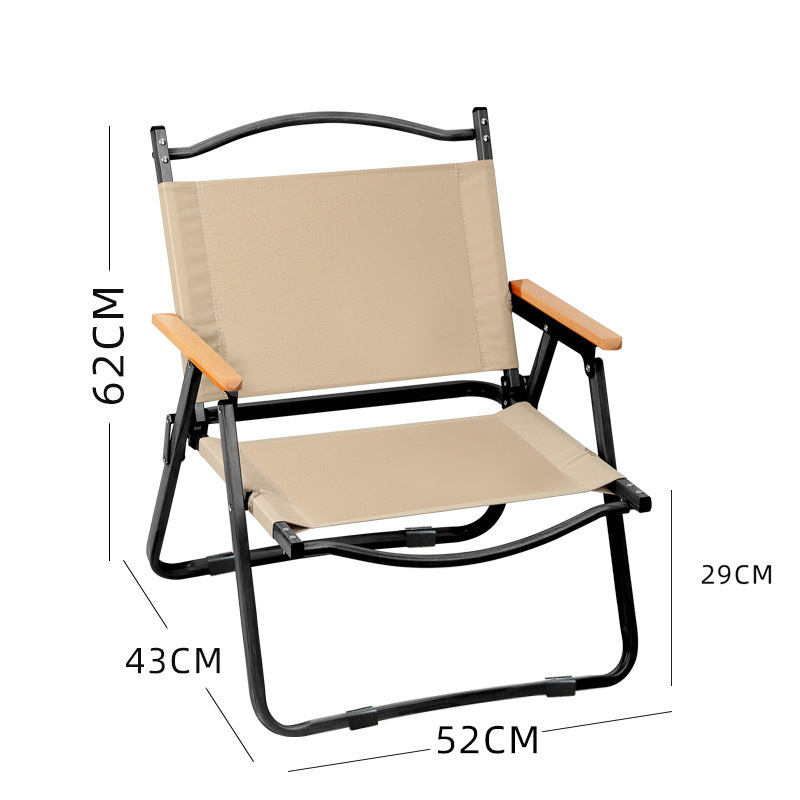 Outdoor Furniture Folding Camping Chair Portable Kermit  Backpack Foldable Camping Chair For Picnic Party Event