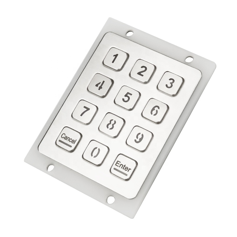 Fashion Phone Telephones Rugged Push Button Retro Handset For Smartphone Rs485 Electric Keypad