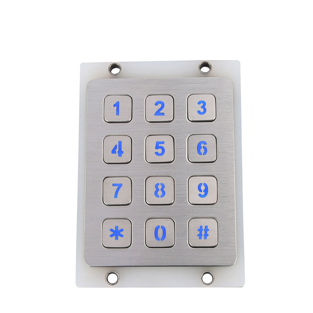 Fashion Phone Telephones Rugged Push Button Retro Handset For Smartphone Rs485 Electric Keypad