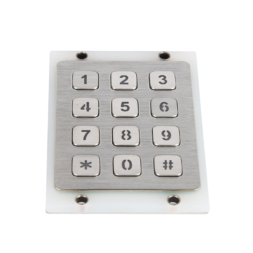 Fashion Phone Telephones Rugged Push Button Retro Handset For Smartphone Rs485 Electric Keypad